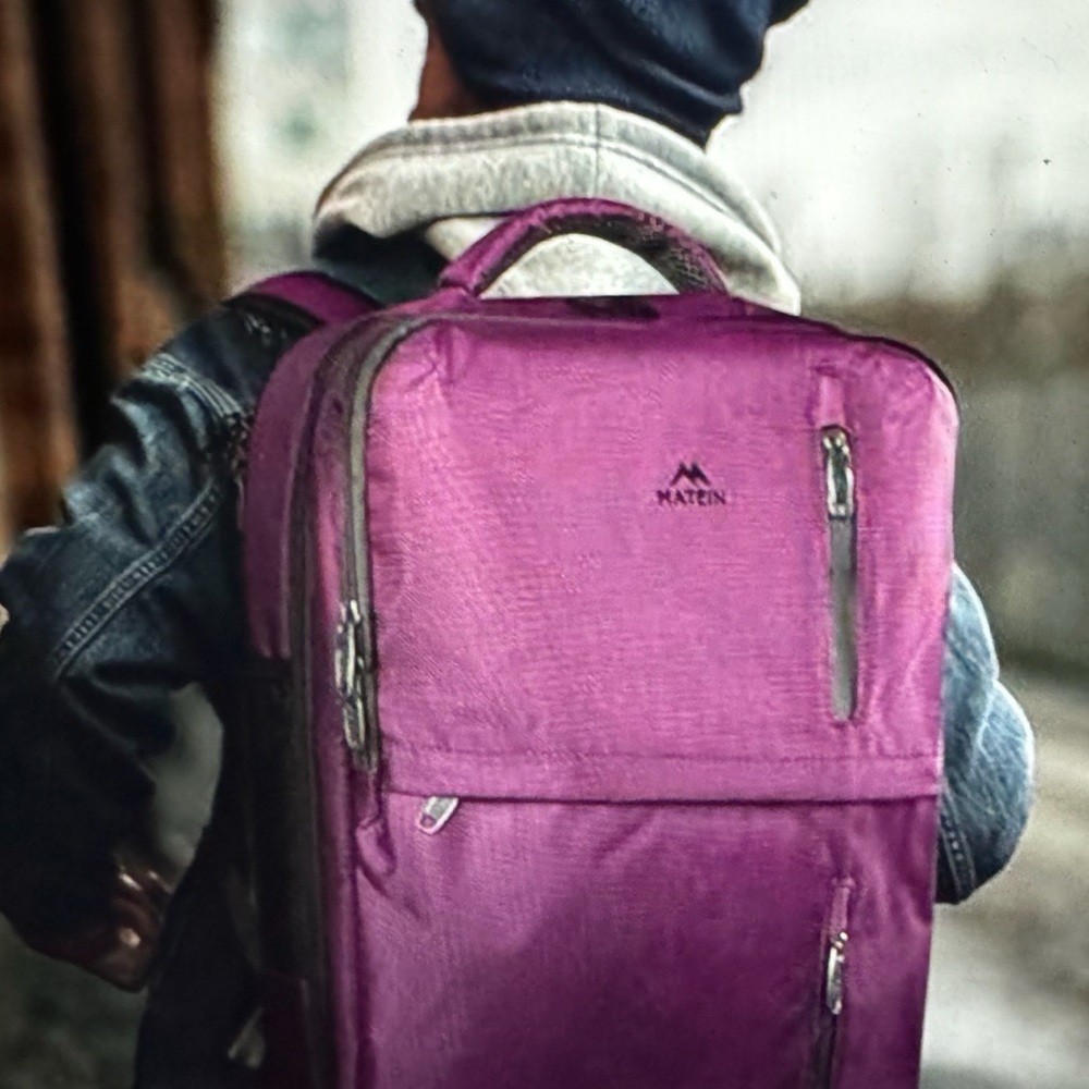 Purple Backpack - New, very large